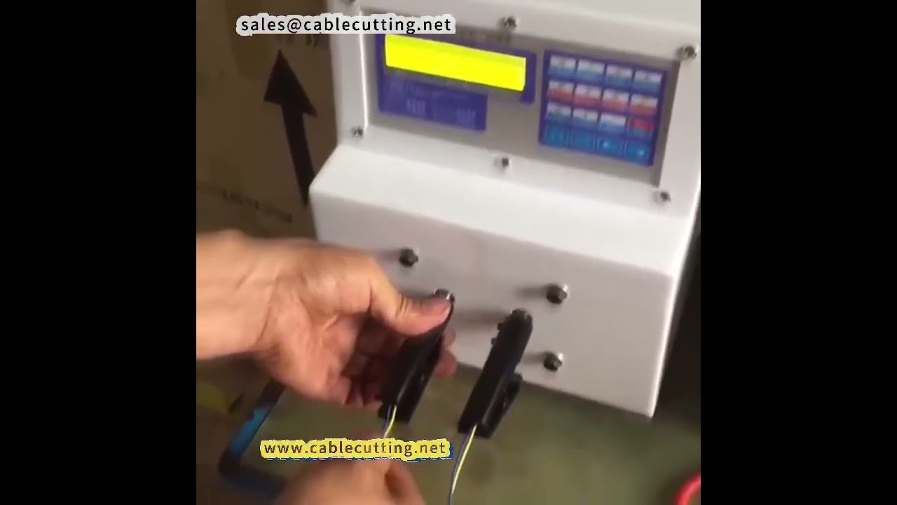 Máquina de Encordoamento Automática de Alta Velocidade | Torção de Cabos e Fios com Fixação Manual