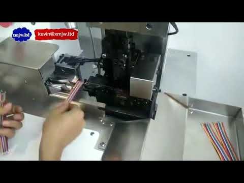 Máquina Automática de Crimpagem para Cabo Fita e Cabo Plano Multicondutor