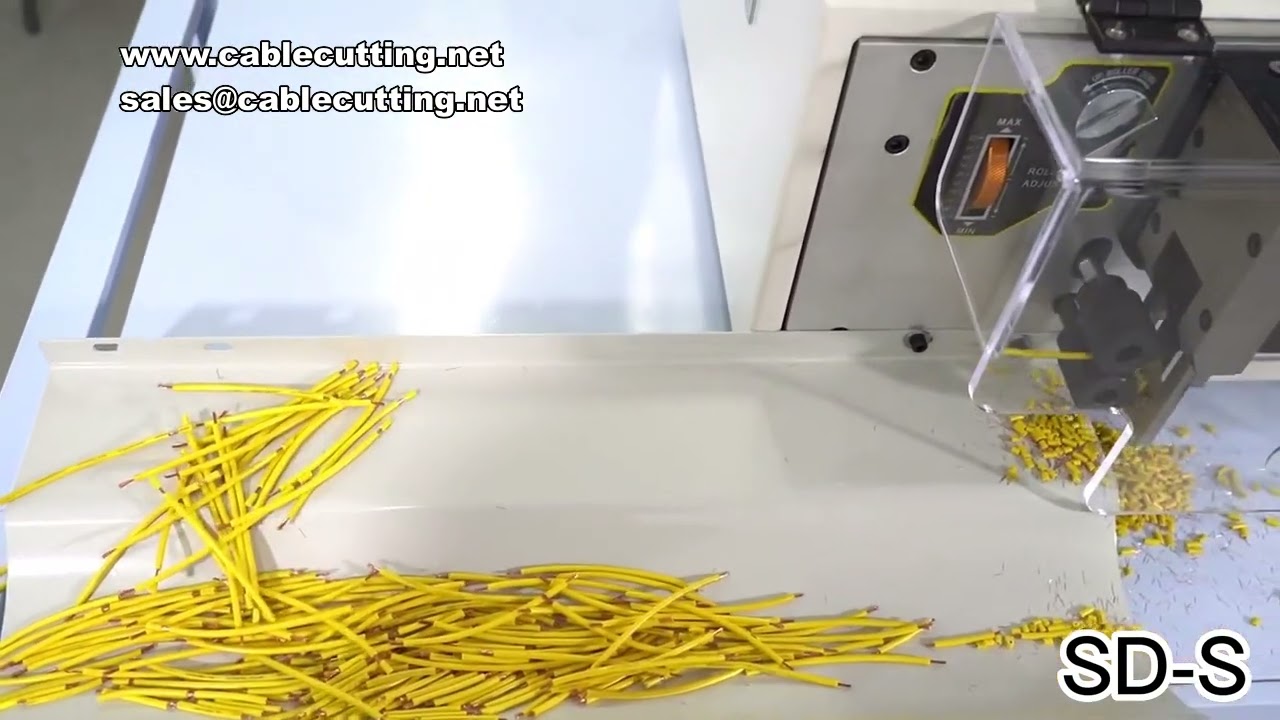 Máquina de Corte e Decapagem Automática C SD E com Tela Touch Ajustável – Cortador e Decapador de Cabos