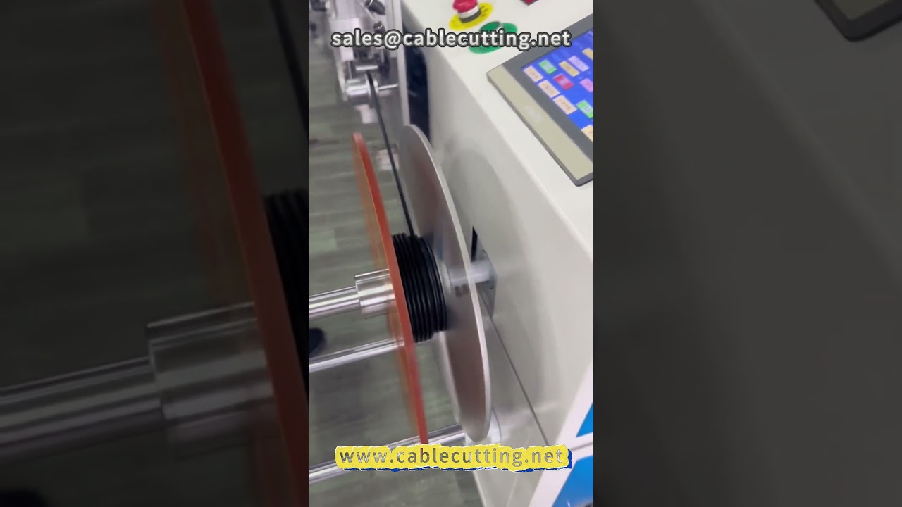 Máquina de Bobinagem de 63 Metros - #bobinagem #processamentodefios #fiosecabos #fabricantecabos