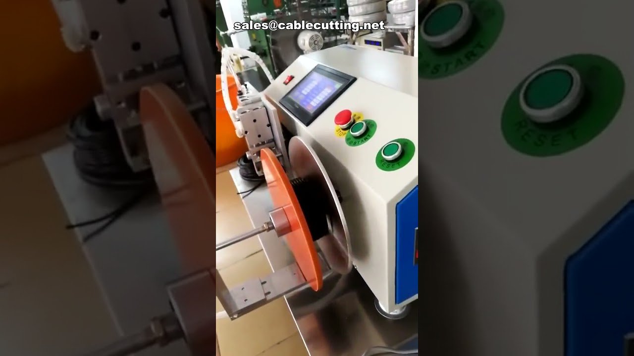 Máquina de Corte e Bobinamento de Fios por Metro | Bobinadora de Mesa com Alinhamento Preciso