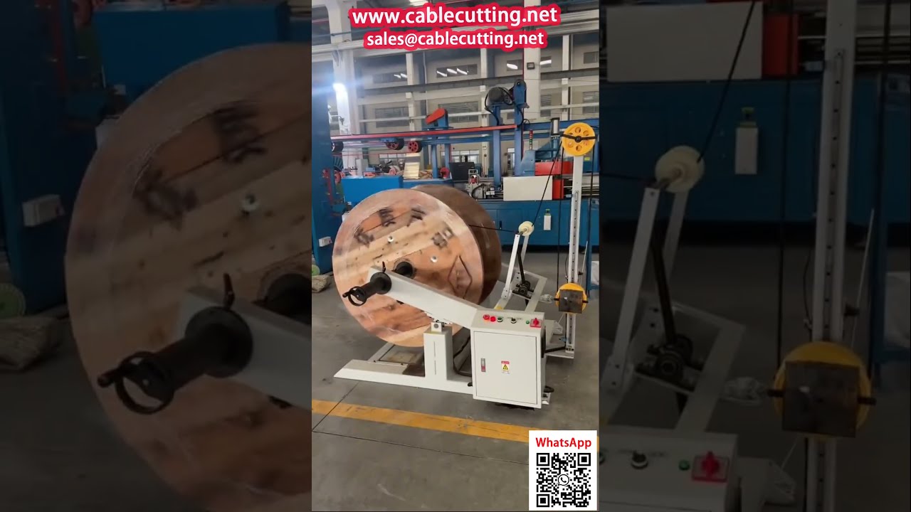 Equipamento para Bobinagem de Cabos: Desenrolamento, Contagem e Enrolamento – Veja em Vídeo