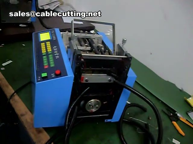 Máquina de Corte Automática de Mangueira de Borracha - Certificação CE