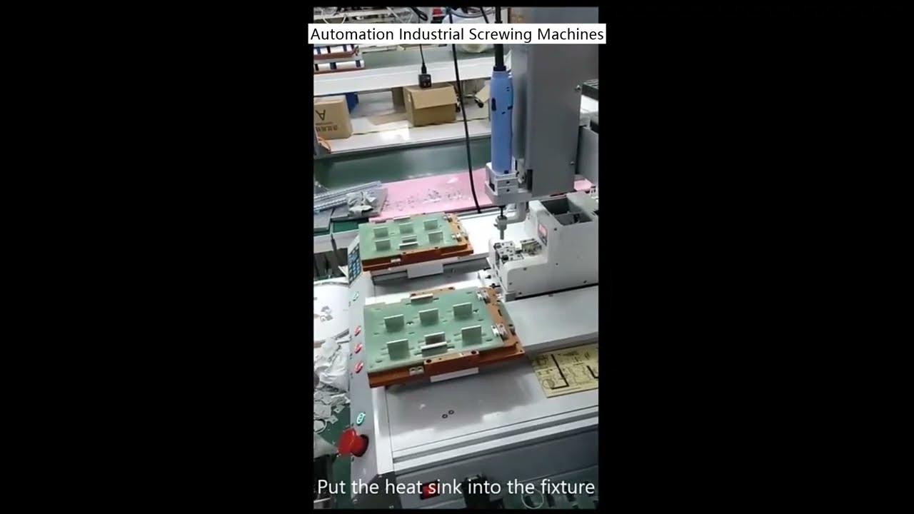 Máquinas Automáticas de Aperto Industrial para Automação de Fábricas