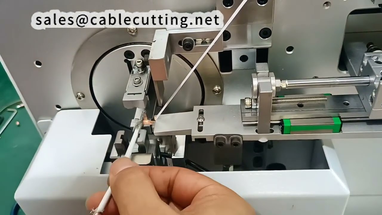 Máquina de Envolvimento de Folha de Cobre Semiautomática e Automática para Cabos de Alta Definição