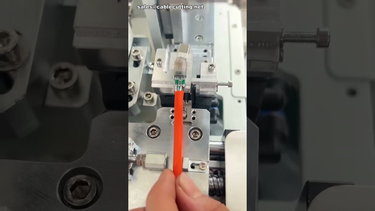 Máquina Automática de Decapagem e Soldagem de Fios - Fabricante #fábrica #máquina #façavocêmesmo