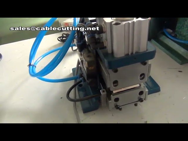 Máquina de Descascar Cabos Pneumática | Descascador de Fios Automático