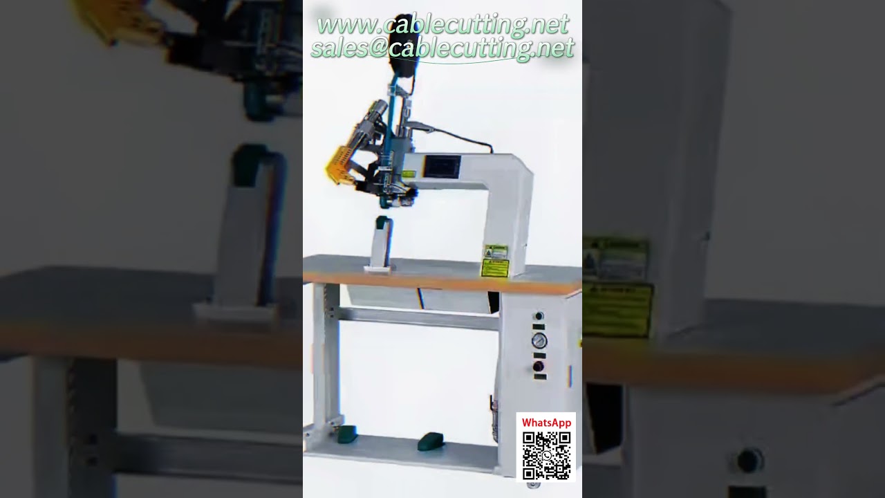 Máquina de Corte e Decapagem Automática de Cabos para Embalagem