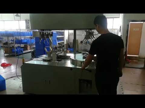Máquina de Enrolamento e Amarração de Cabos WPM 83T – Ação Completa