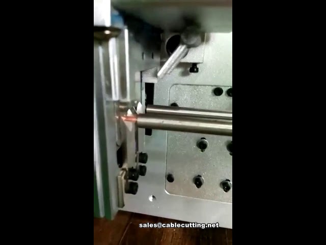 Máquina Automática de Corte e Decapagem de Fios de Cobre - Alta Precisão e Velocidade