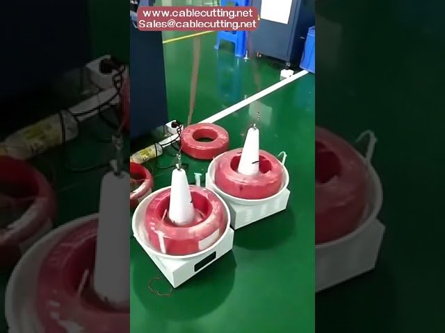 Máquina de Alimentação e Desbobinamento de Cabos | Alimentador de Fios Automático