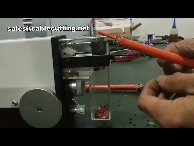 Máquina Pneumática de Decapagem de Cabos e Fios | Descascador Pneumático Industrial