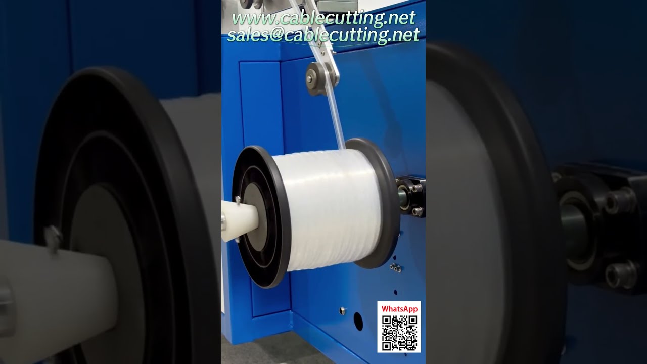 Máquina de Enrolamento e Bobinagem Automática | Velocidade Ajustável, Bobinas Perfeitas e Cortes Limpos