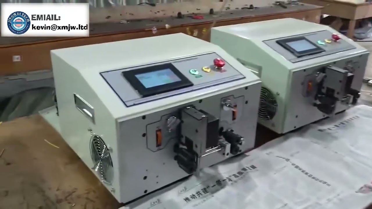 SW 508C Máquina de Corte e Decapagem de Fios de Alta Velocidade 0,1mm a 2,5mm Quadrado – Decapadora Computadorizada