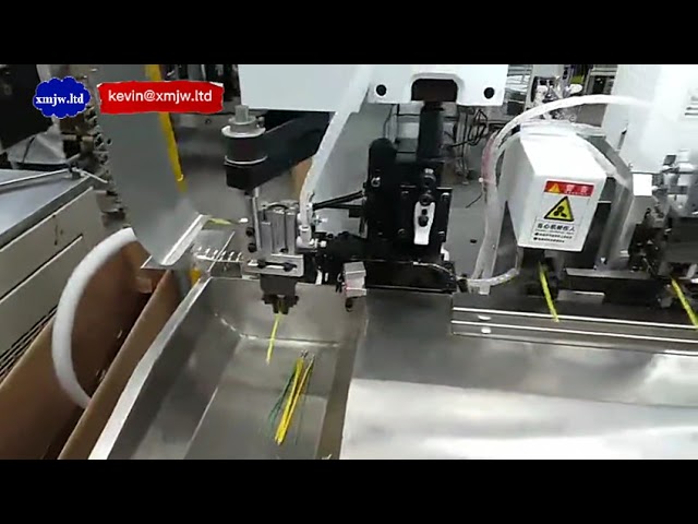 Máquina Totalmente Automática para Decapagem e Crimpagem de Fios - Alta Produtividade