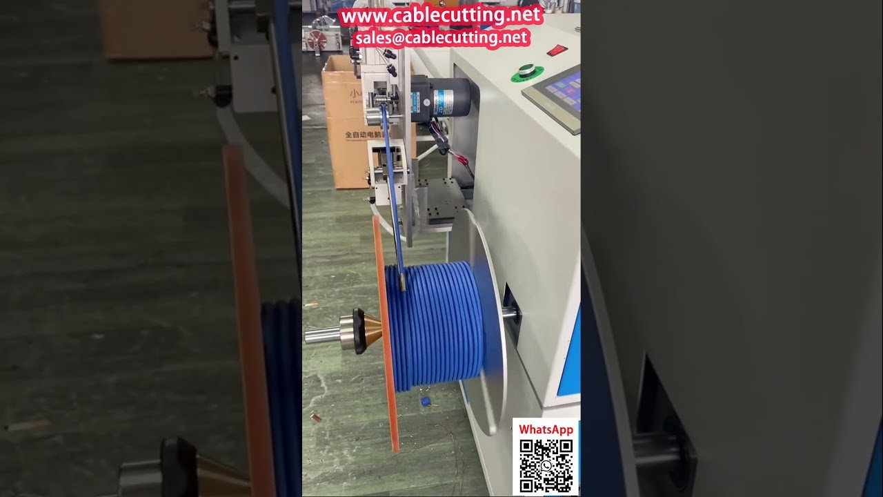 Máquina de Rebobinamento Automática com Contador Preciso de Metragem | Eficiência Industrial