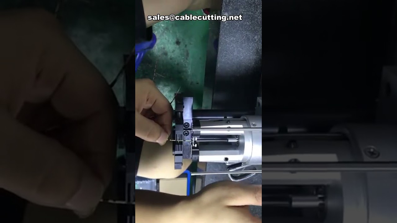 Máquina de Decapar Cabo Coaxial – Eficiência Industrial para Preparação Precisa