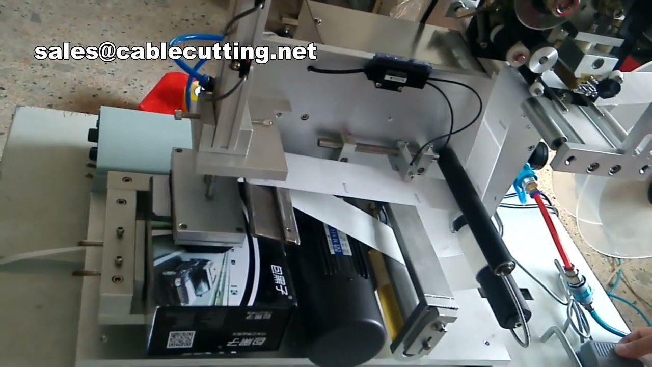 Máquina Manual de Rotulagem e Impressão para Garrafas Quadradas | Aplicação em Superfície Plana