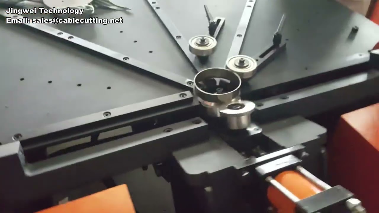 Máquina Automática de Arredondar Anéis de Mola – Equipamento de Conformação de Fio Metálico