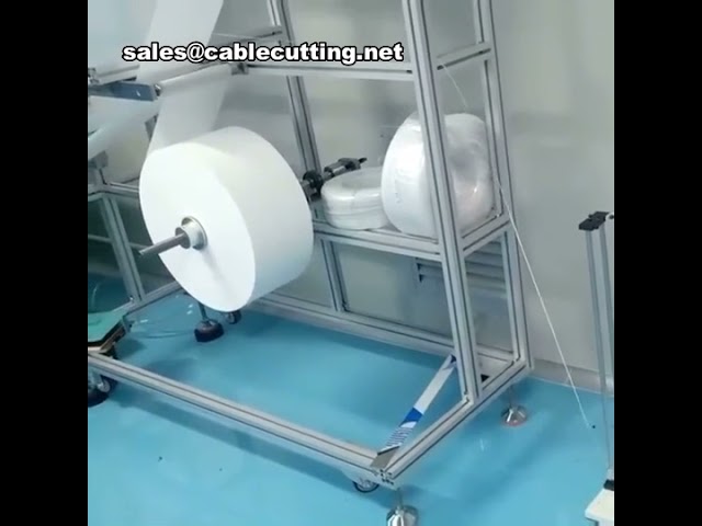 Máquina de Alimentação de Fio Duplo e Desbobinadeira de Cabo | Alimentador de Fio com Motor