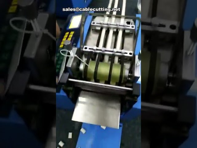 Máquina de Corte Automático para Tubos Termoencolhíveis