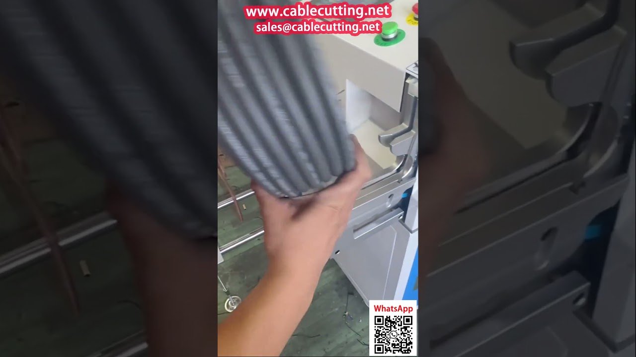 Máquina Automática de Contagem, Corte e Bobinamento para Mangueira de Lavadora de Alta Pressão