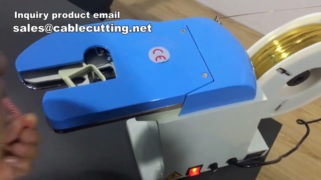 Máquina de Amarrar com Arame Twist | Atadora Automática para Alimentos Assados