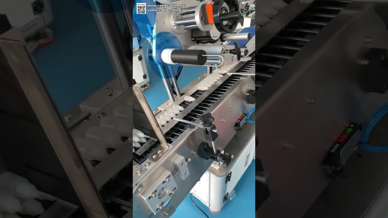 Máquina Automática de Rotulagem e Alimentação para Frascos Pequenos – Sistema Aplicador de Etiquetas de Alta Velocidade