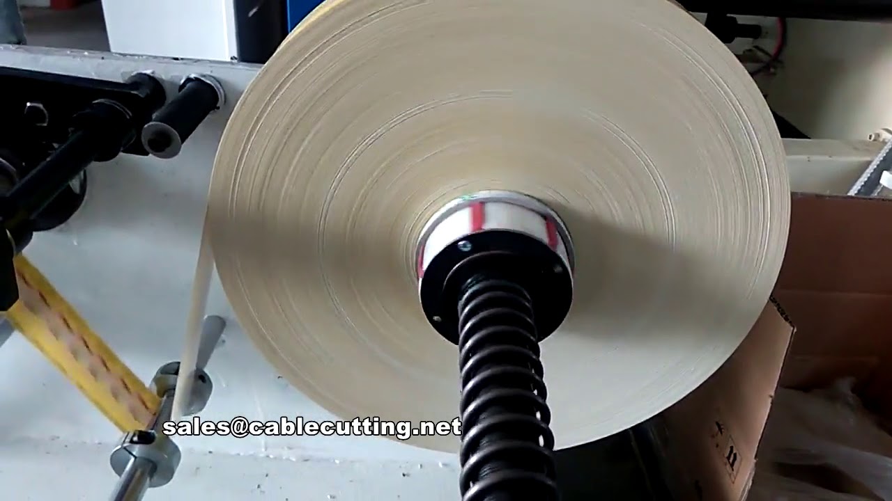 Rebobinadeira Compacta para Fitas – Máquina de Rebobinar Pequena e Eficiente