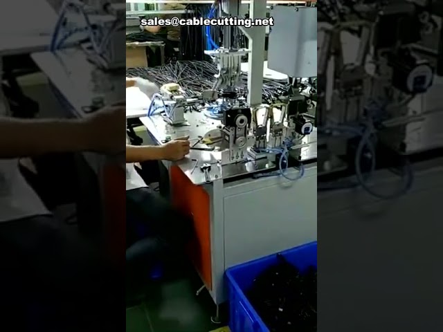 Máquina Automática de Bobinar e Amarrar Cabos Elétricos - Alta Produtividade