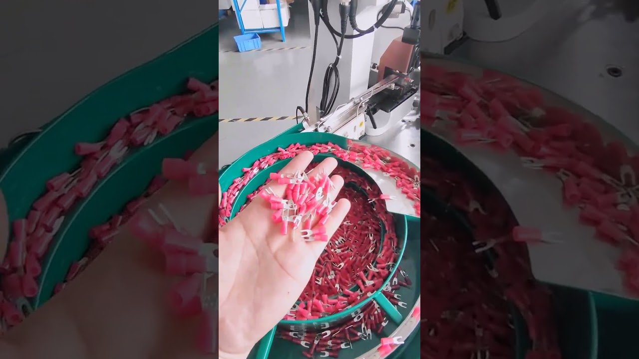 Máquina Automática para Cravação de Terminais Isolados em Peça Solta | Automação Industrial