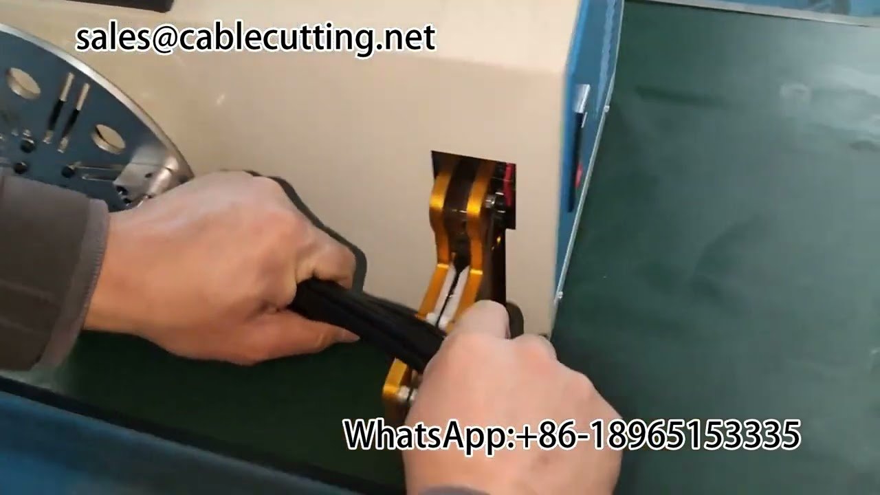Máquina Automática de Bobinamento e Processamento de Chicotes Elétricos