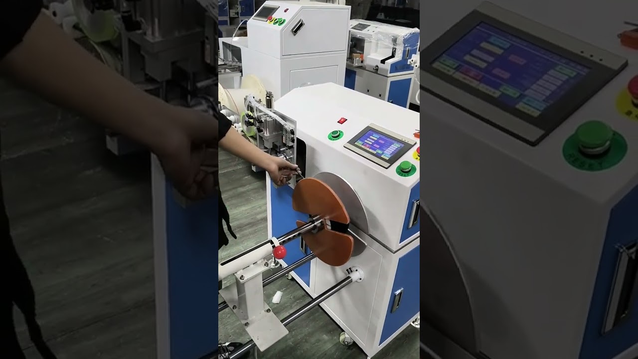 Máquina de Enrolar Fios Versátil com Bobinagem Perfeita e Corte de Precisão