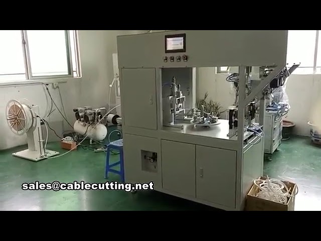 Máquina Totalmente Automática para Enrolamento, Corte e Amarração de Bobinas de Fio Tubular