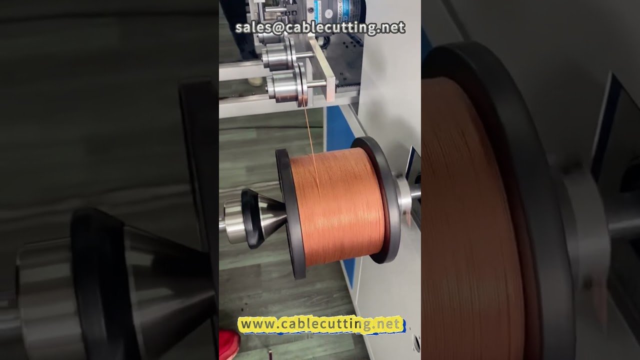 Bobinadeira de Fio de Cobre Trançado 18: Rebobinagem Automática Eficiente
