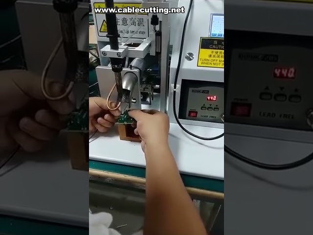Máquina de Solda para LED, Solda Eletrônica Profissional, Equipamento para Múltiplos Fios