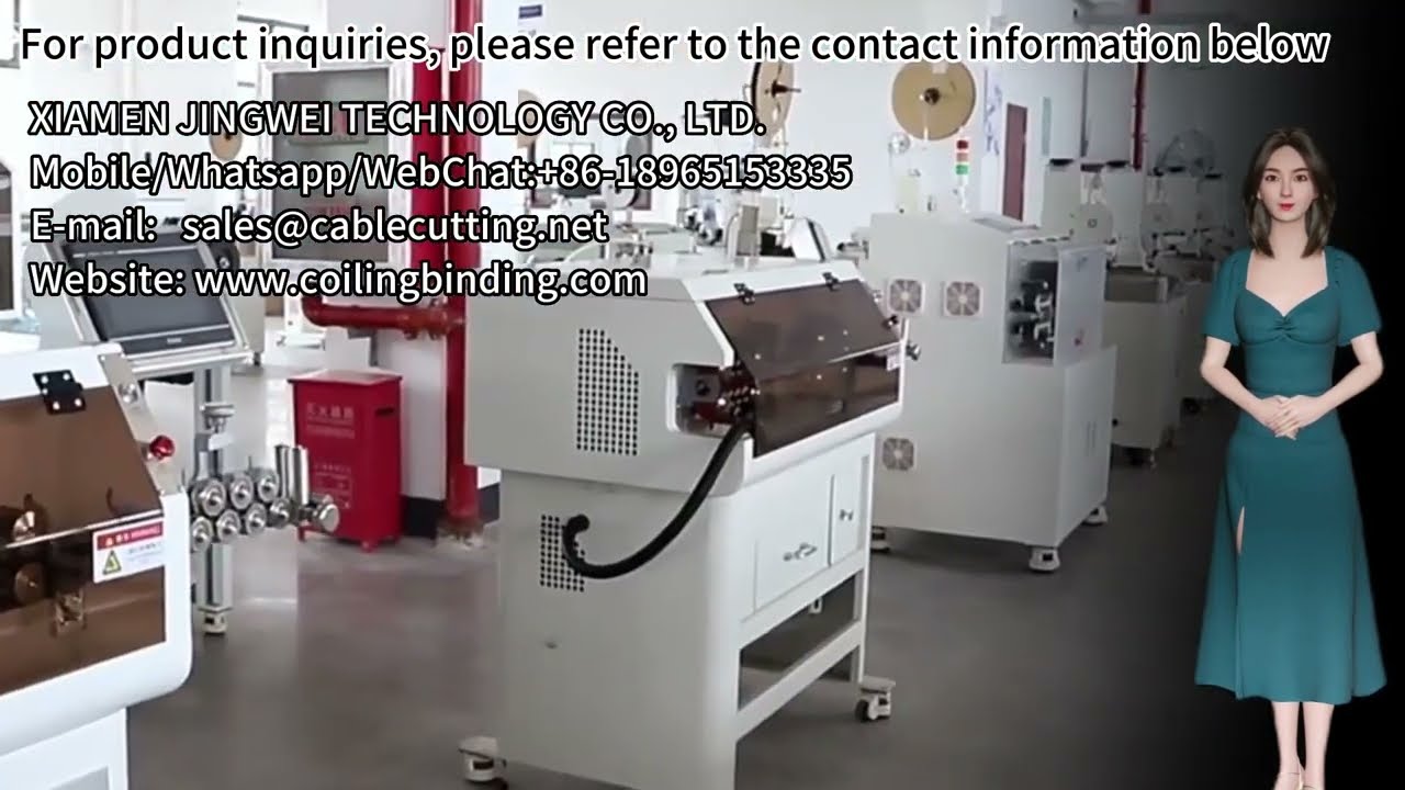 Máquina Automática de Corte de Invólucro PVC e Tubo Termocontrátil de Alta Precisão
