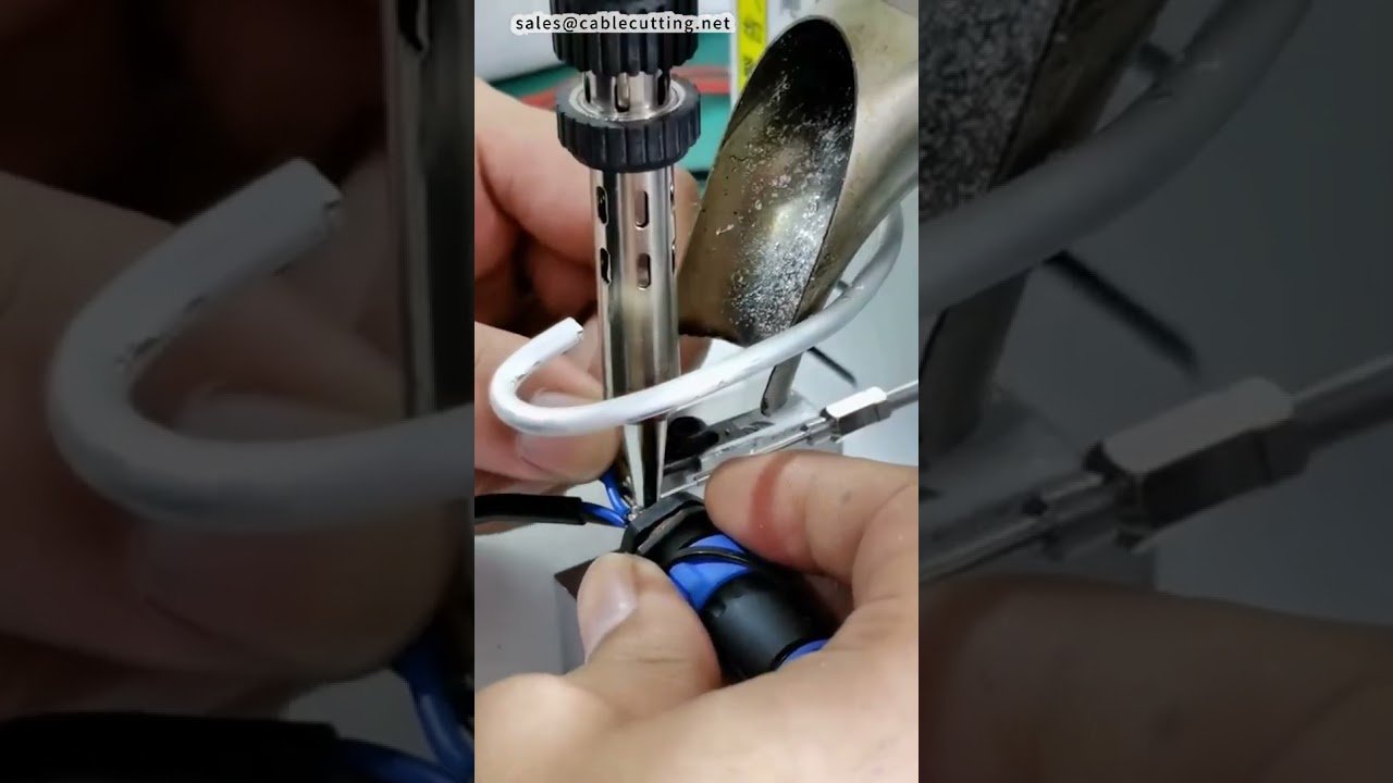 Máquina de Solda para Conector BMW de 6 Pinos Redondo – Juntas Completas na Configuração