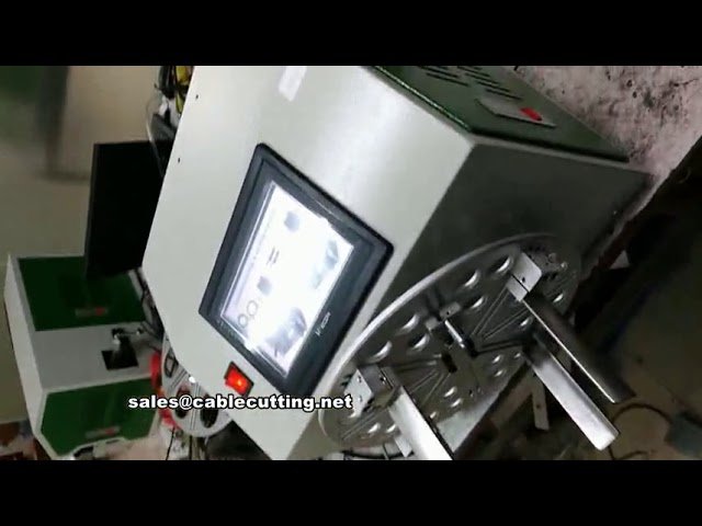 Máquina de Enrolar e Amarrar Cabos AC/DC para Automação Industrial