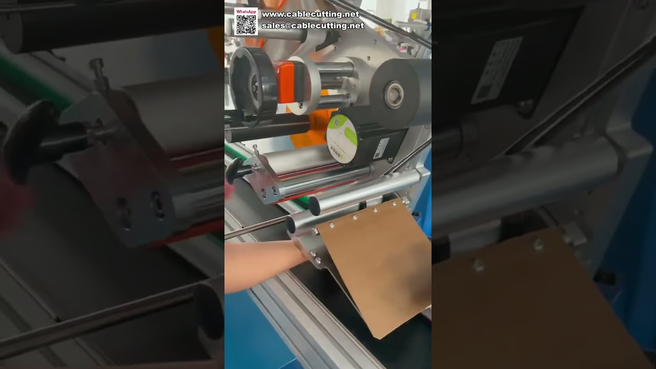 Máquina de Etiquetagem Automática para Materiais Macios - Aplicador de Superfície Plana para Esponjas e Chapas de Espuma