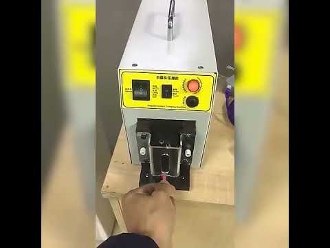 Máquina de Crimpagem Automática de Conector RJ45 Ethernet | Crimpador de Cabo UTP CAT5 CAT6 de 4 a 10 Pinos