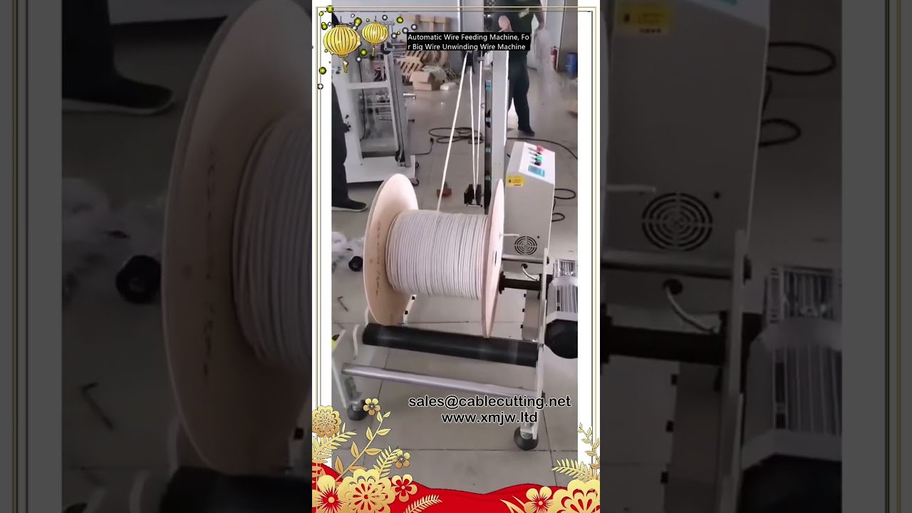 Máquina Automática de Alimentação de Arame para Desbobinamento de Fios Grandes