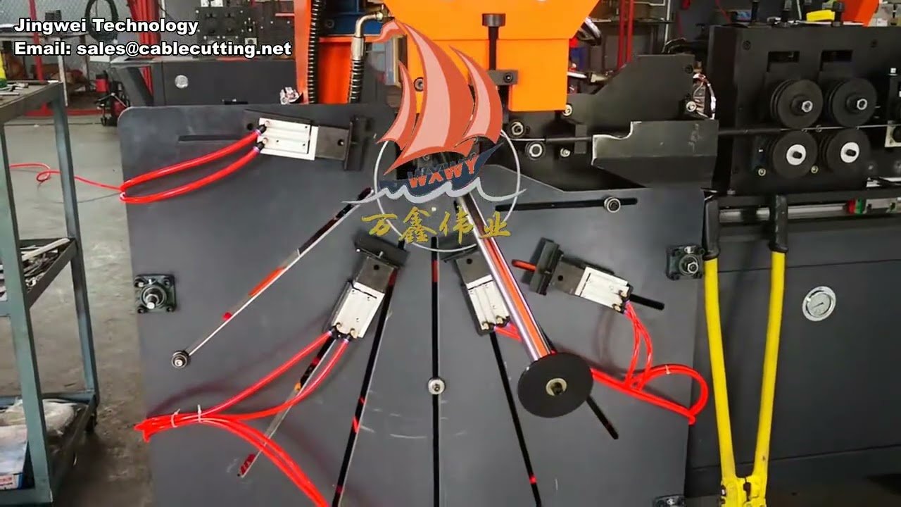 Máquina Automática de Conformação de Metais para Anéis de Travamento de Bolo - Equipamento Personalizado para Produção
