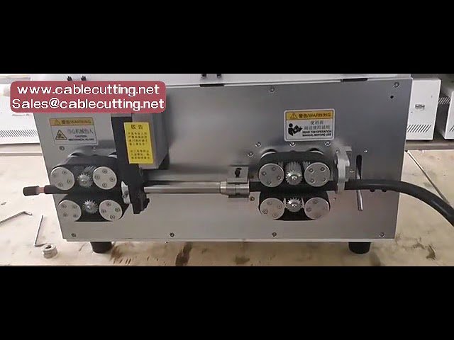 Máquina de Descascar Cabos Elétrica Pura e Pesada para Cabos de 70mm² - Corte e Descascamento Preciso