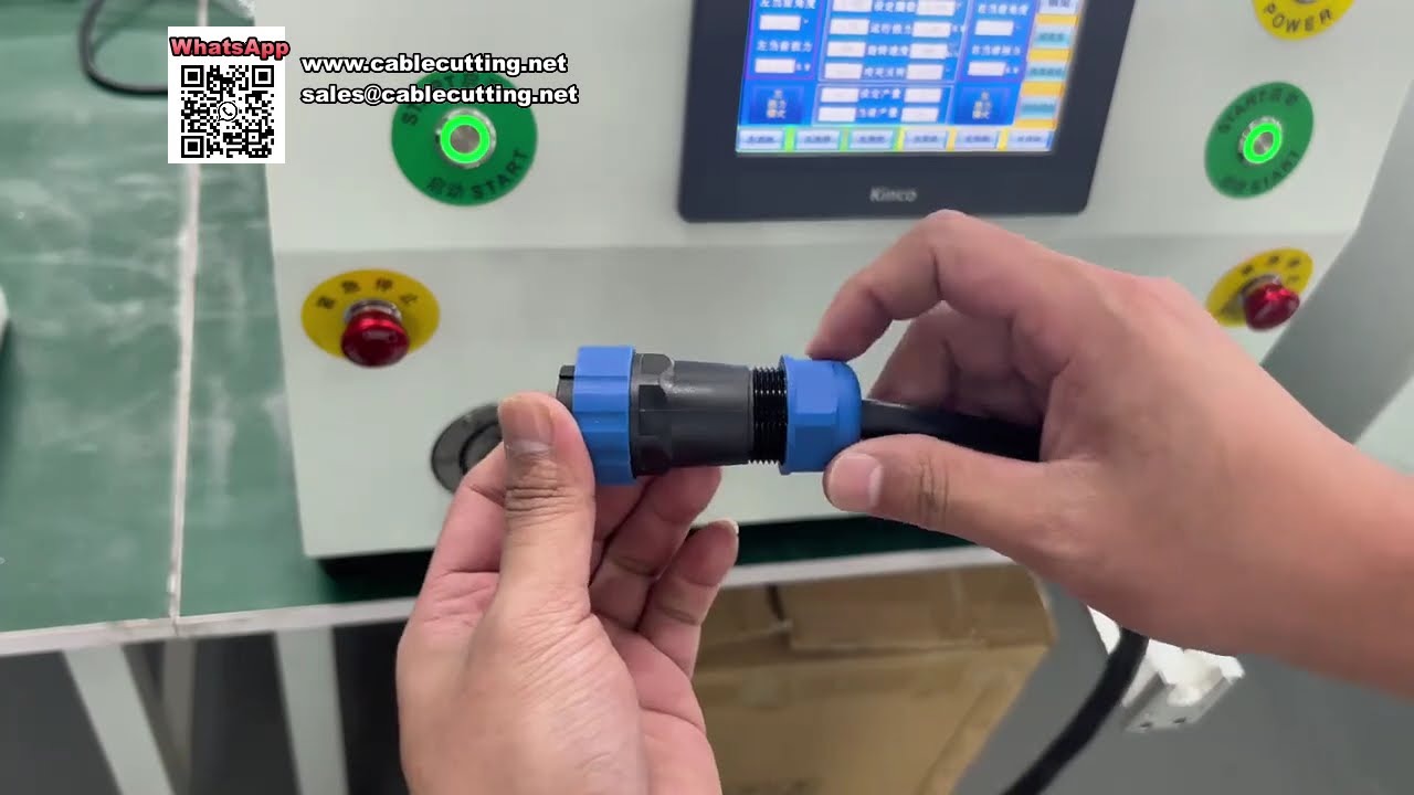 Máquina Inteligente de Apertar Porcas Automática para Linha de Montagem de Chicotes Elétricos Eficiente