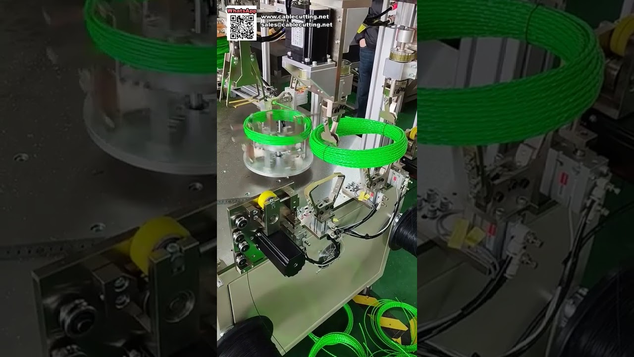 Máquina de Enfardamento Automática para Bobinamento e Embalagem de Fita de Peixe