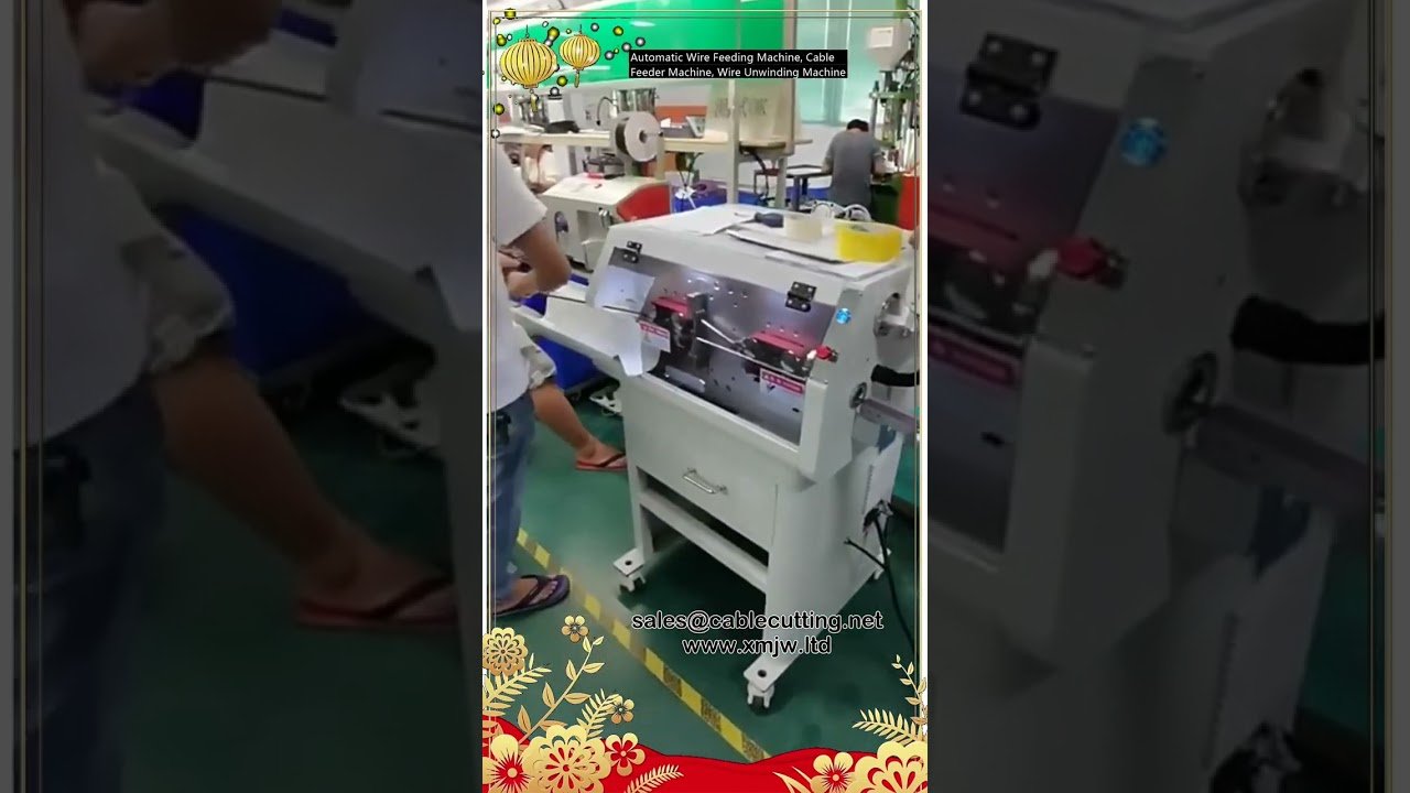Máquina Automática de Alimentação e Desenrolamento de Fios e Cabos - Alimentador Eficiente
