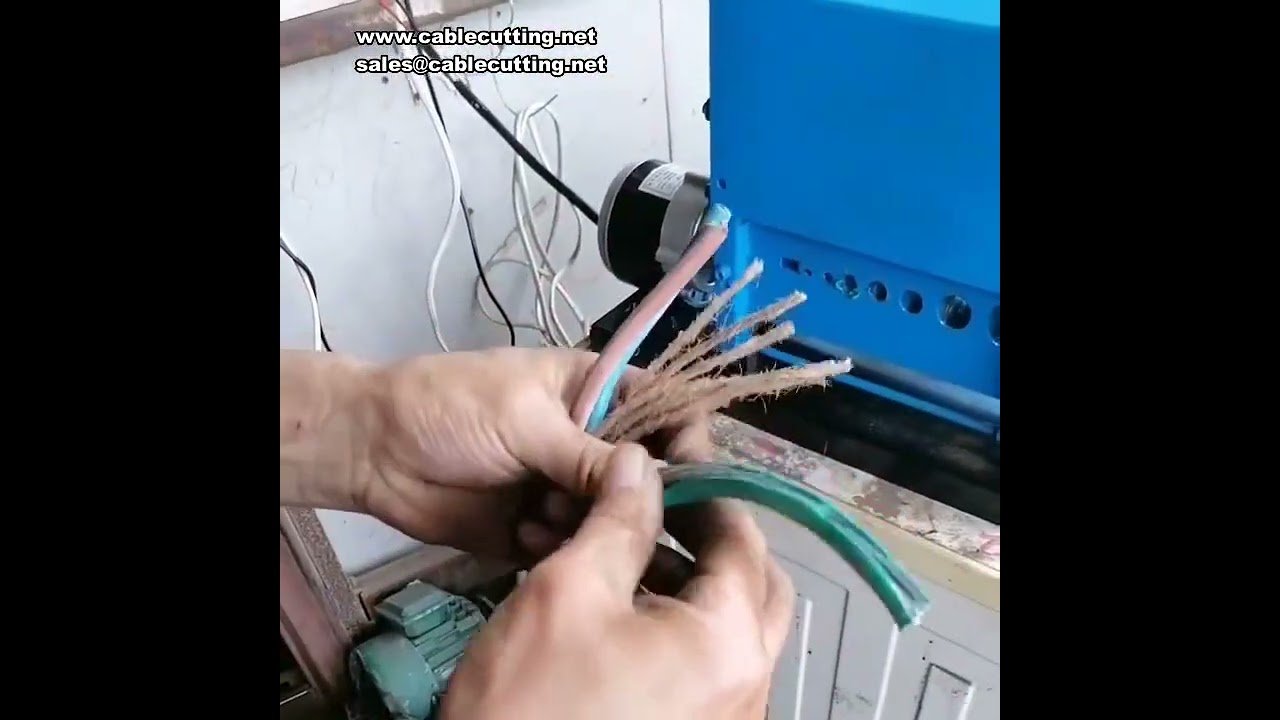 Máquina de Decapagem Automática de Cabos 120L – Modelo Poroso Quadrado, Diâmetro 2-32mm, Alumínio e Cobre