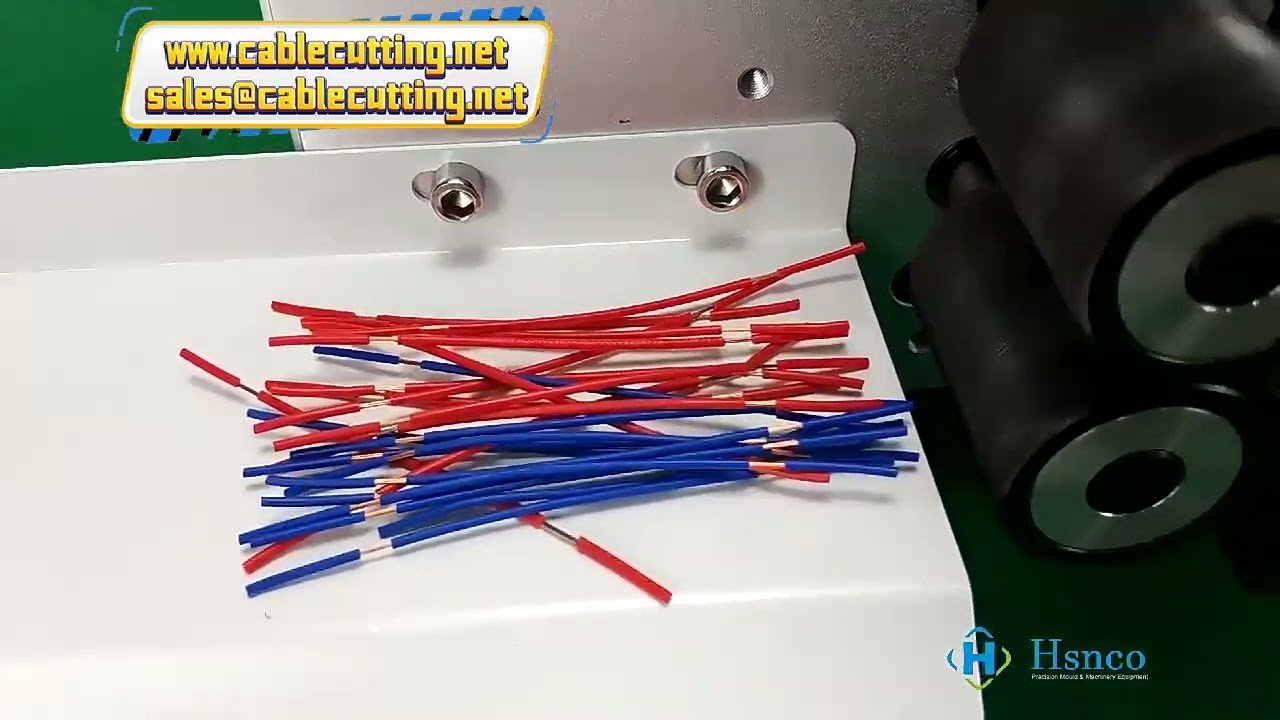 Máquina de Corte e Decapagem de Fios com Lâmina de Carbeto de Tungstênio para Cabos de 2,5mm²