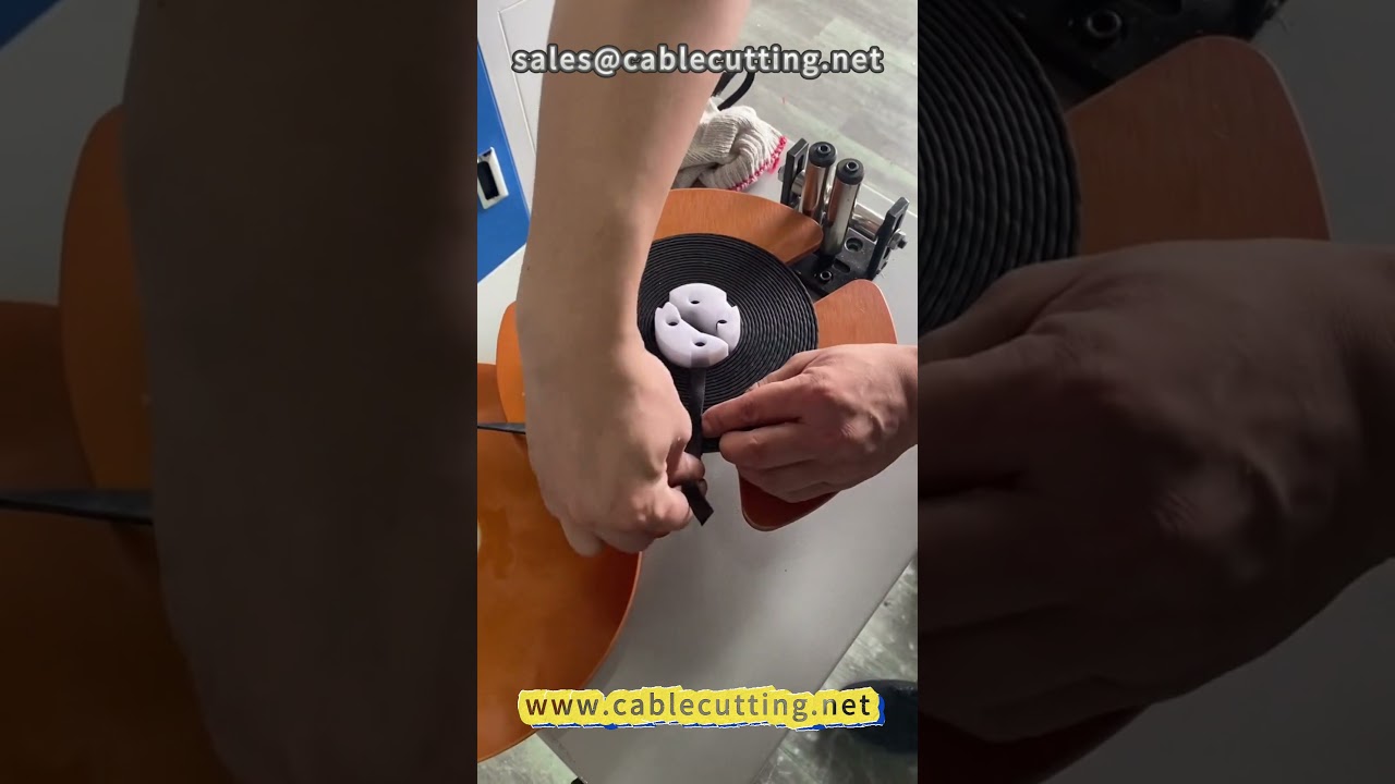 Máquina de Processamento de Cabos Flatline para Rede e HDMI | Automação Industrial